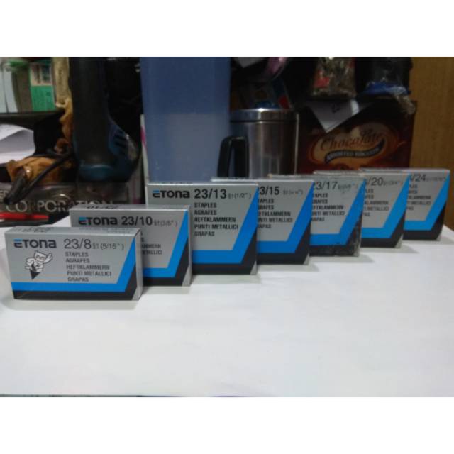 Isi Staples Etona No. 23/8 - 23/24