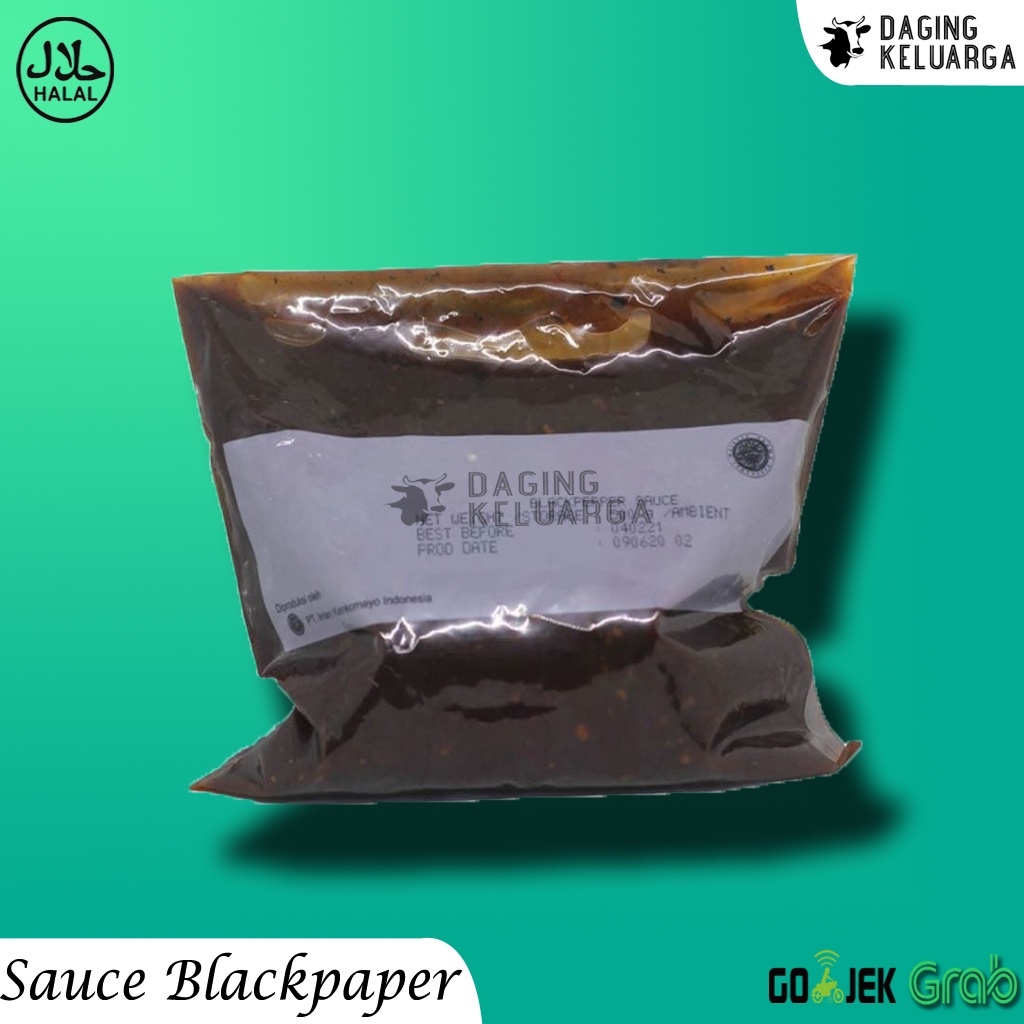 

BLACKPEPPER SAUCE / LADA HITAM / KEMASAN 500 GRAM / PREMIUM QUALITY