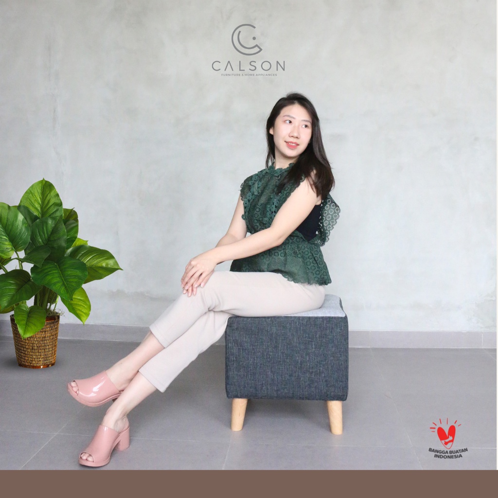 (BIG SIZE) Stool / Puff Stool / Stool Sofa / Stool Kotak / Puff Kotak CALSON