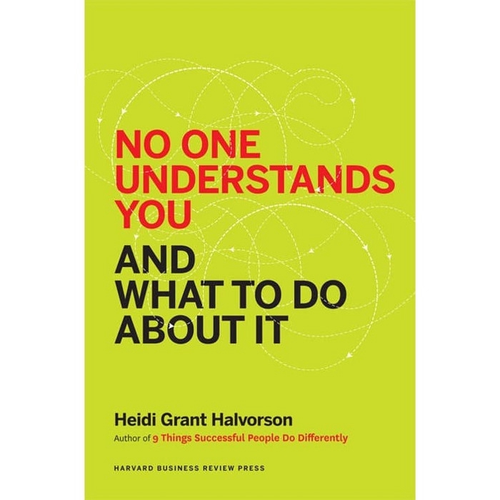 

Buku Heidi Grant Halvorson No One Understands You and What to Do About It - HARD COVER