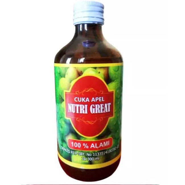 

Cuka Apel Nutri Great 300ml