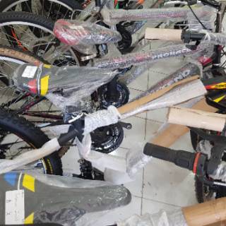  Sepeda  MTB  24 Genio  Rubick  Silencer Shopee Indonesia