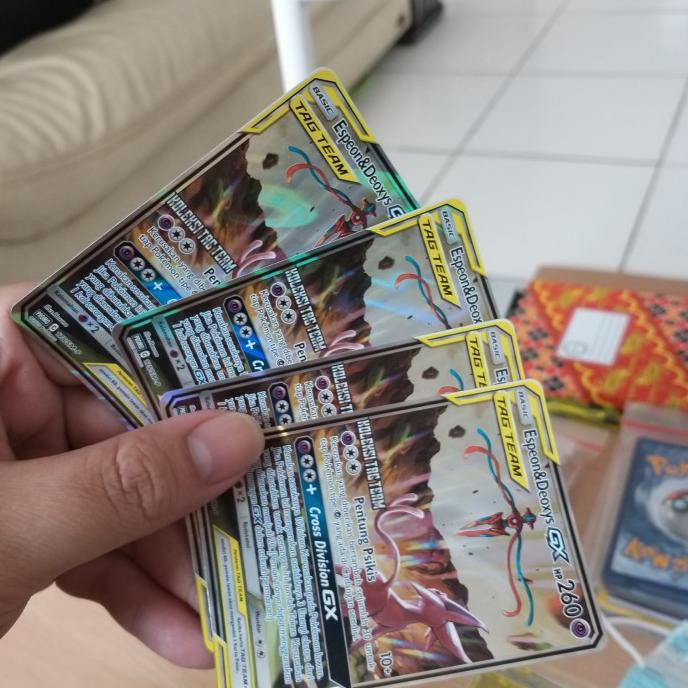 PROMO 4 Espeon Deoxys GX Promo