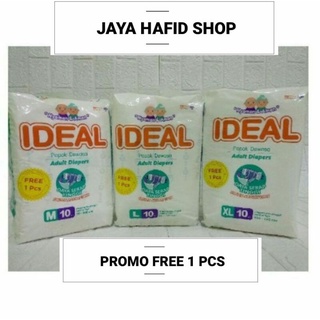 Image of Ideal Adult Diapers M10+2, M10+1, L10, XL10