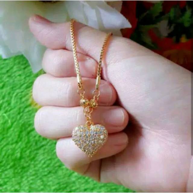 Xuping kalung love 0037