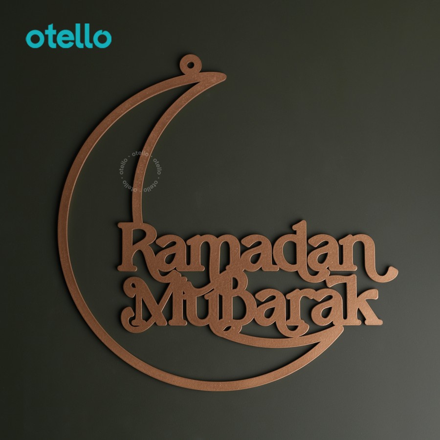 Dekorasi Gantungan Ramadan Mubarak Hiasan Idul Fitri Eid Lebaran