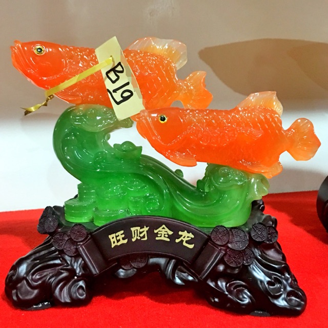 Pajangan Fengshui Ikan Arwana Rejeki