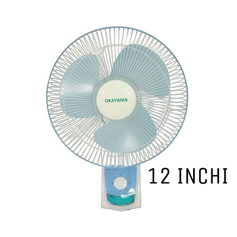 KIPAS ANGIN DINDING 12 INCHI Kipas Angin Tembok Kipas OKAYAMA - Tipe WF-12K