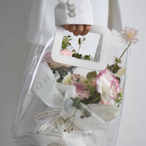 

Tas Bunga / Flower Bag / Tas Hampers / Goodie Bag / tas PVC / Tas Transparan