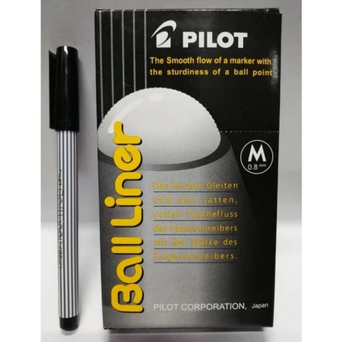 

[COD] pulpen-ballpoint PILOT BALLINER hitam ori PROMO SPECIAL Kode 725