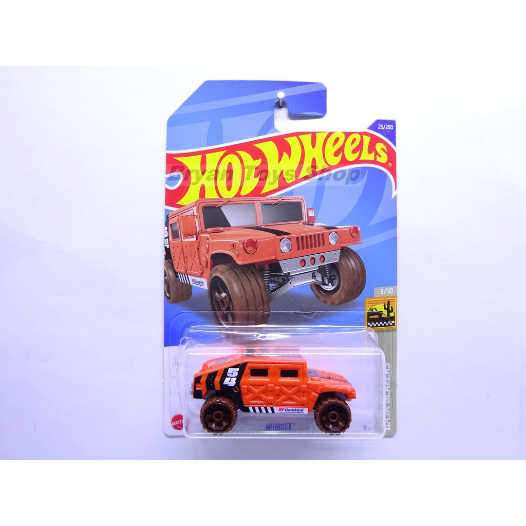 Hot Wheels Humvee Orange