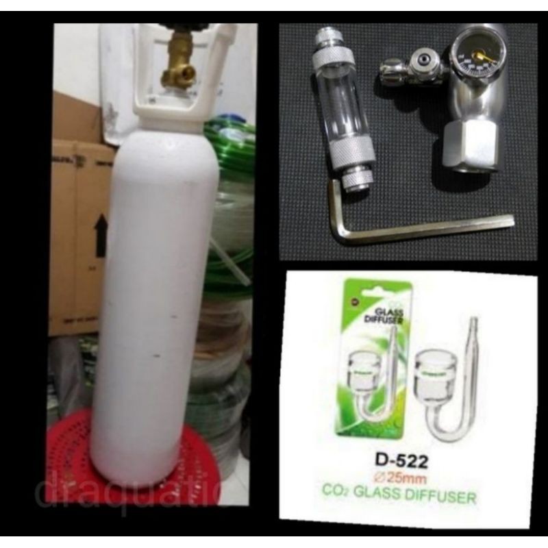 aquascape - paket tabung co2 5kg kandila