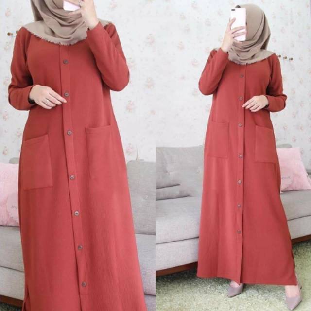 Gamis murah / gamis trendy /gamis elegan