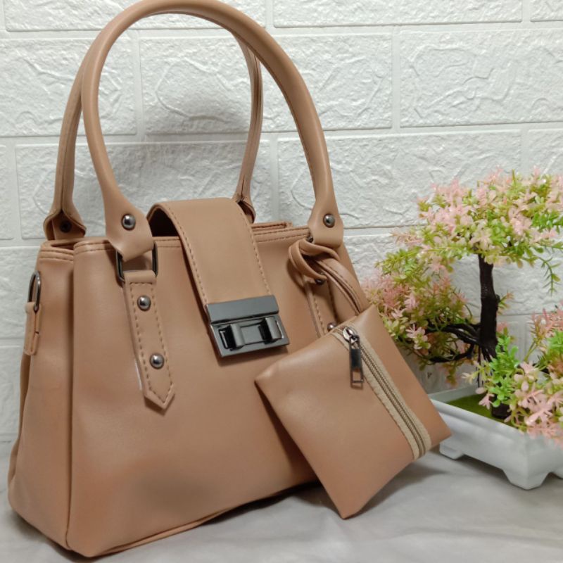 Tas Fashion Handbag wanita 3 Ruang