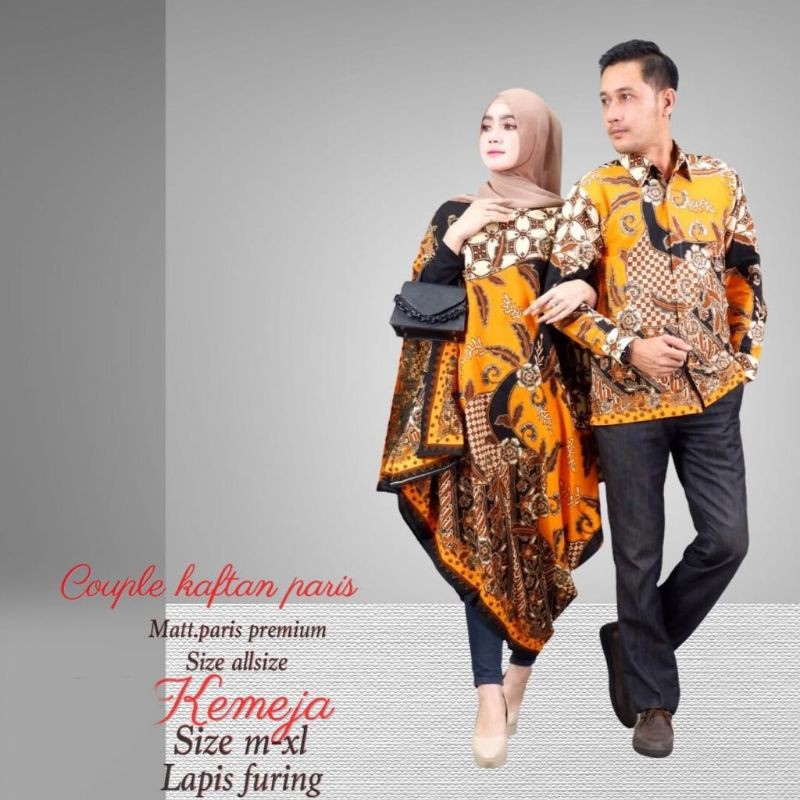 Couple Batik Kaftan Paris