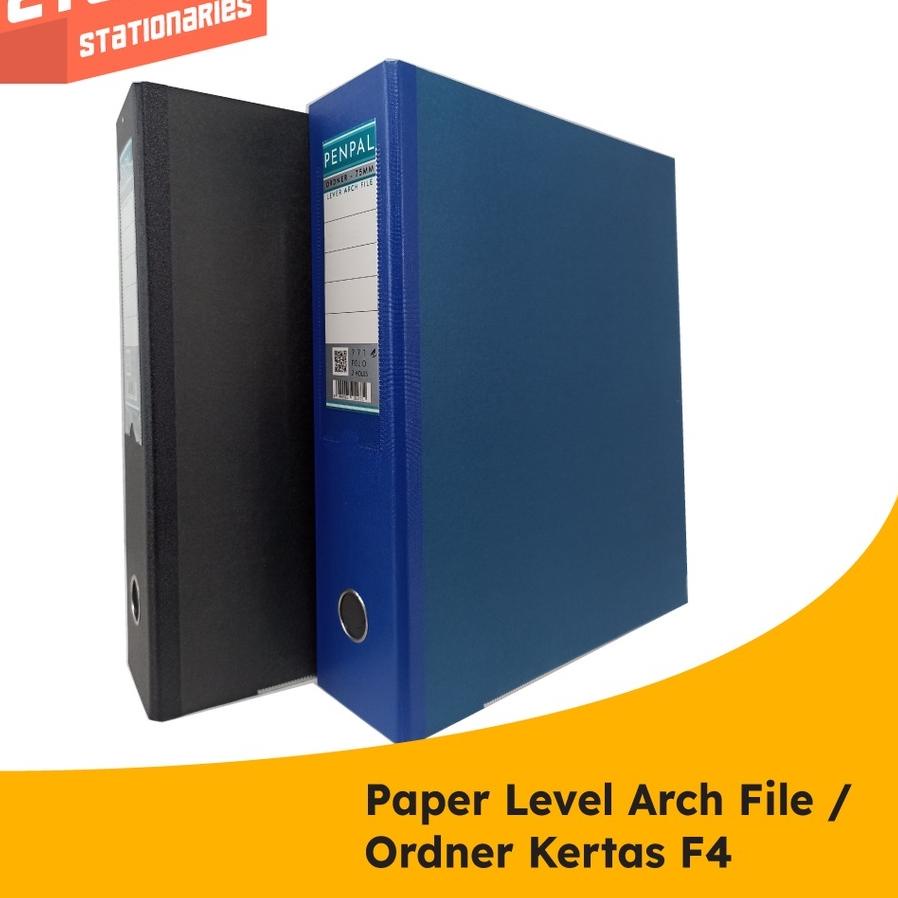 

Penpal Paper Lever Arch File / Ordner Kertas F4 PL-771 ,,
