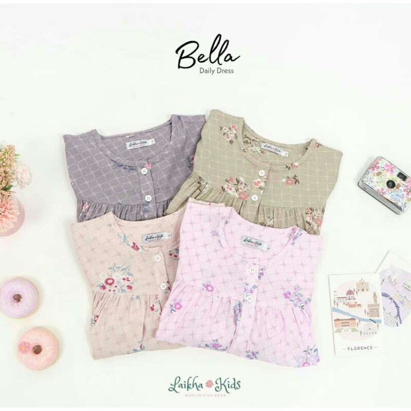 Bella Daily, Laikha Kids, Gamis anak