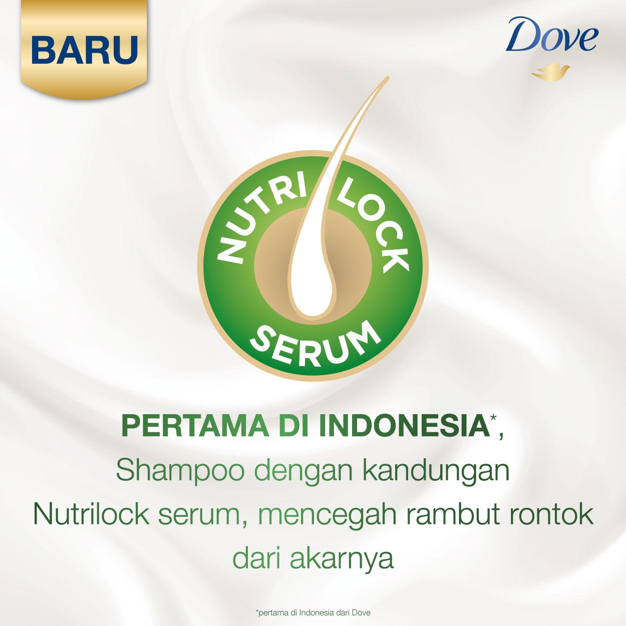 Dove Shampoo Perawatan Rambut Rontok Anti Hair Fall Kurangi Rontok S.D.99% 680Mlx2-3