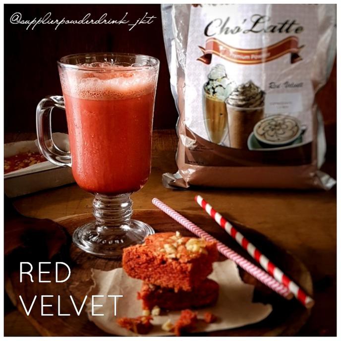 

ENAK RED VELVET POWDER CHOLATTE BUBUK RASA REDVELVET BANYAK RASA