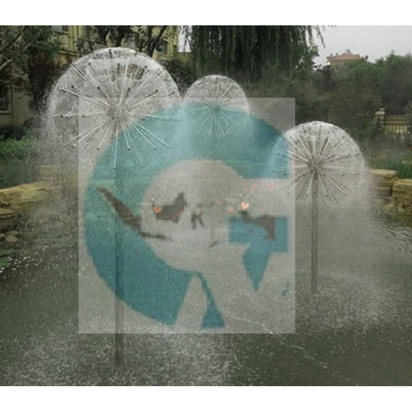 NOZZLE AIR MANCUR TAMAN DANDELION BOLA KRISTAL 2"