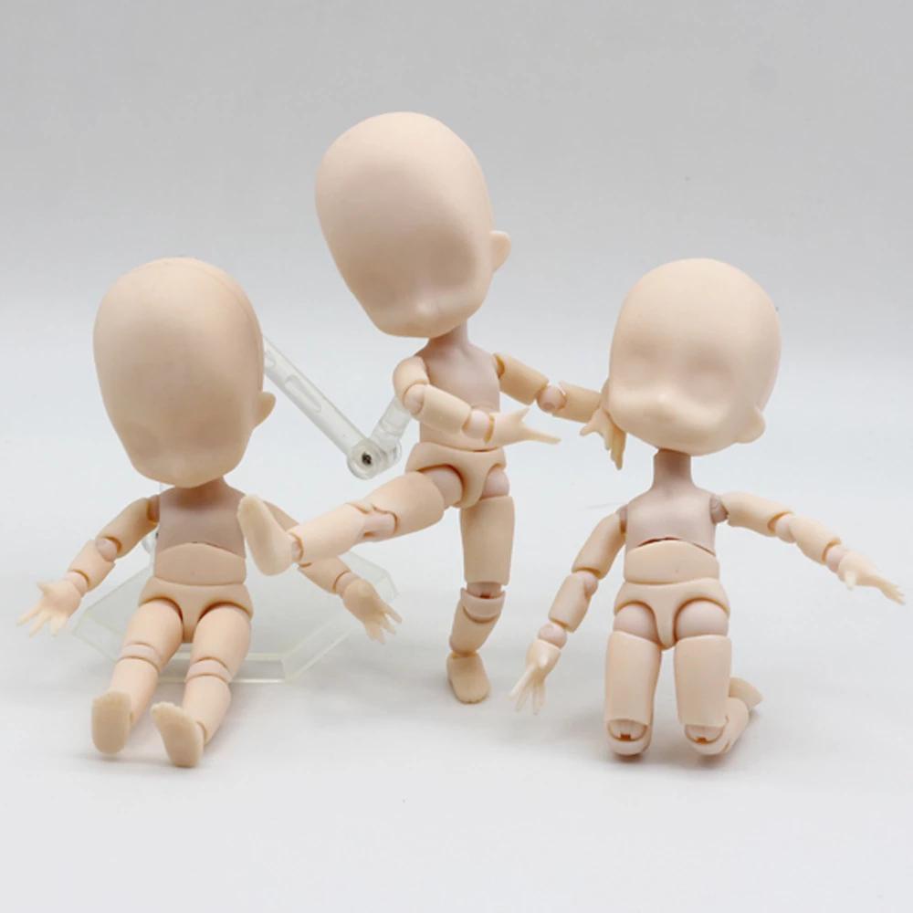 Lanfy Nude Baby Doll Untuk Artis DIY Figure Mainan1Per12 Bersama Tubuh Bergerak Boneka Mainan