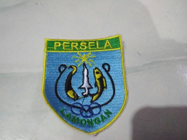 Emblem patch bordir persela lamongan