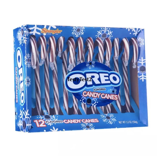 

Spangler Oreo Flavoured 12S Candy Canes Permen