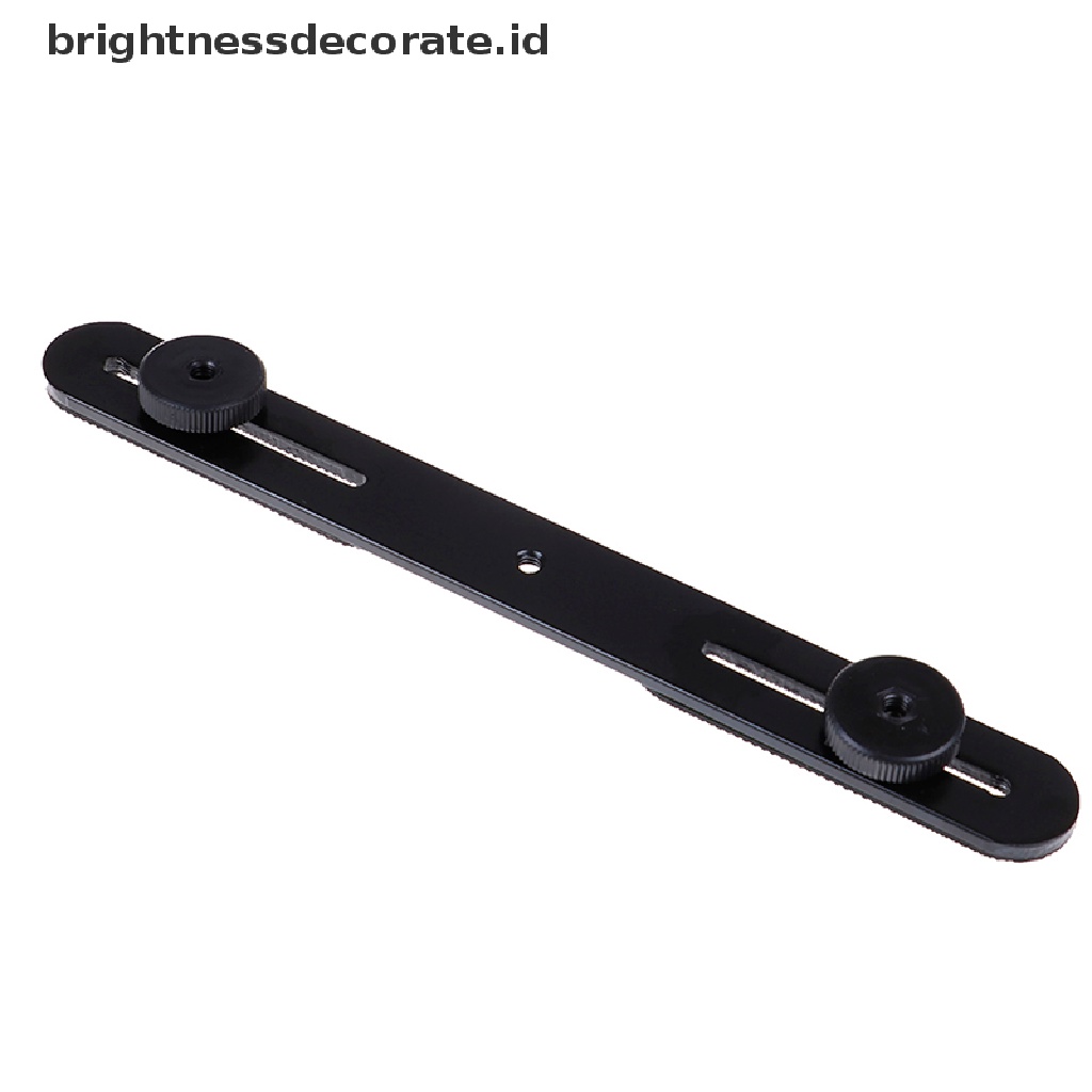 Bracket Hot Shoe Flash Ganda Untuk Tripod Kamera