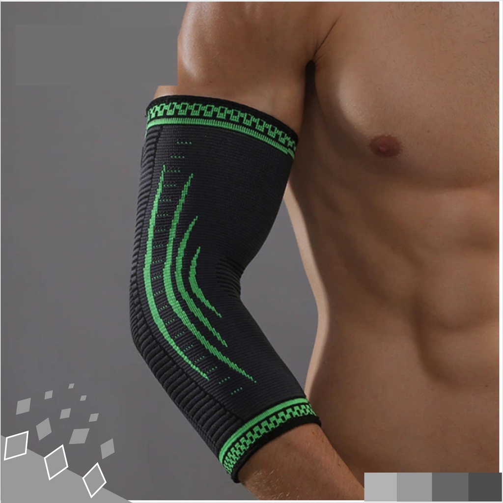 Deker Siku Tangan Olahraga 1 Pcs/Deker Sikut Futsal/Deker Lengan Tangan Volly Voli/Deker Siku Voli E