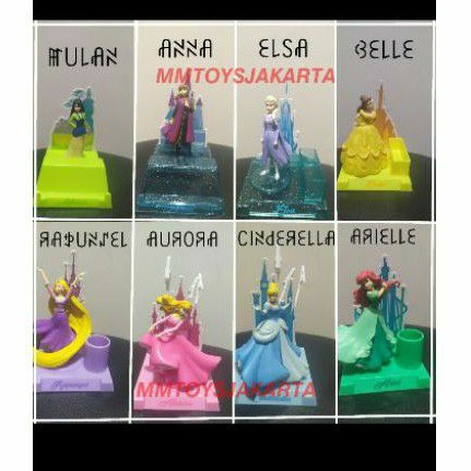 figure disney princess alfamart collectible set