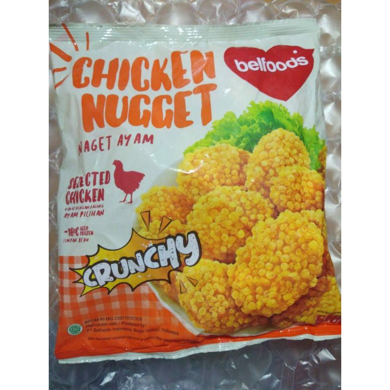

BELFOOD CRUNCHY NUGGET 500GR