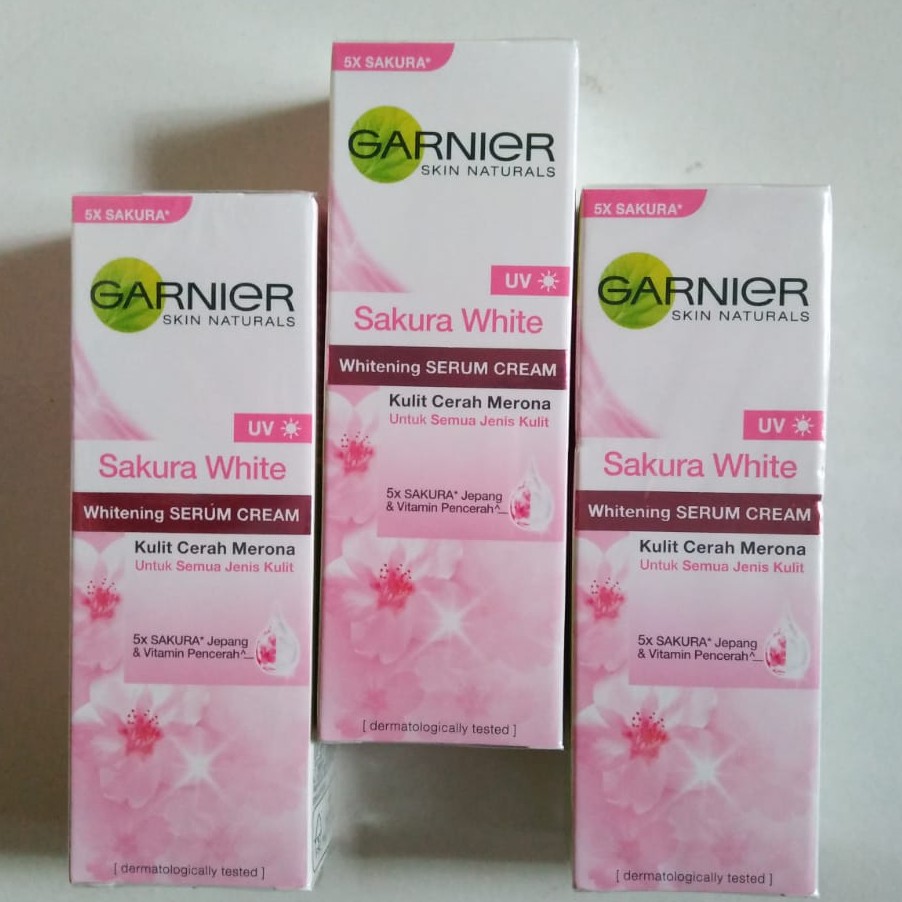 Garnier Sakura White UV Whitening Serum Cream 20ml
