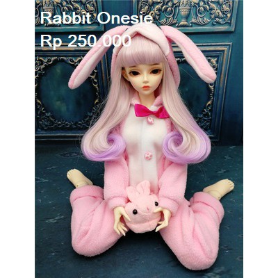 Baju Boneka Dollfie Dream DD / BJD / Smart Doll Ukuran 1/3 / Baju Ball Jointed Doll Import Lucu