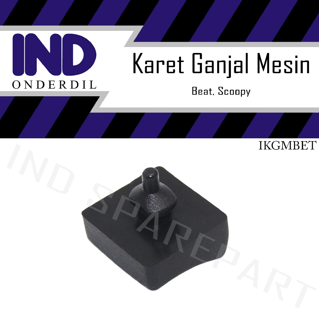 Karet Peredam-Tahanan-Ganjel-Ganjal Mesin-Rubber Link Stopper Honda Beat Lama/Scoopy Karbu Old