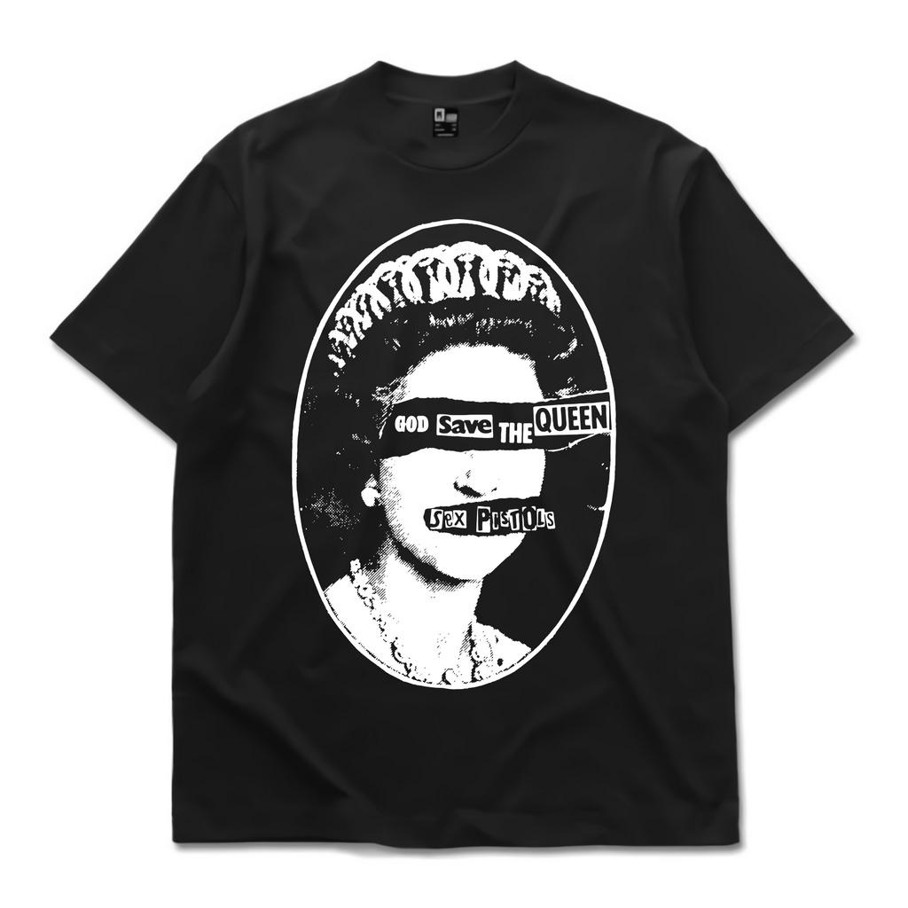 KAOS BAND SEX PISTOLS "GOD SAVE THE QUEEN" | T-SHIRT BAJU BAND