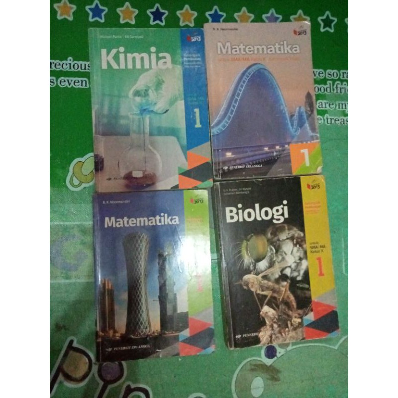 BUKU ERLANGGA SMA KELAS 10 BEKAS