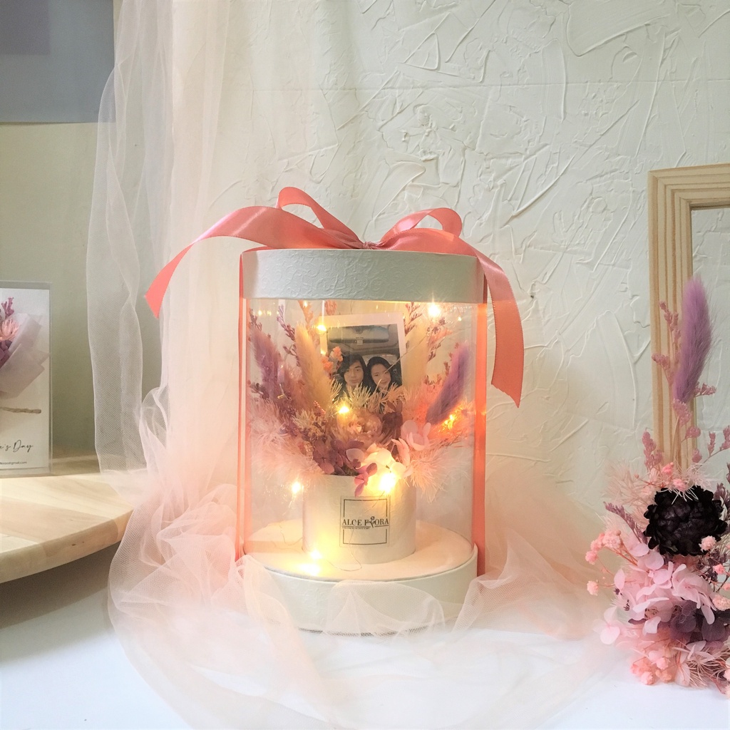 Vals Bloom Box - dried flower box - box mika - dried flower bloom box