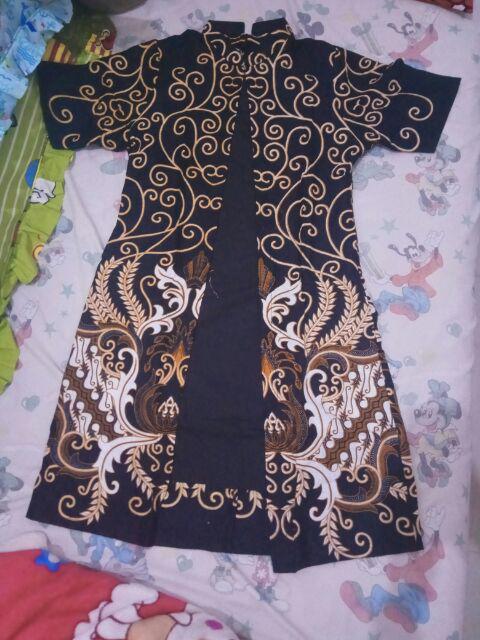 Stdahlia Batik Tunik Couple Kemeja Lengan Pendek Panjang