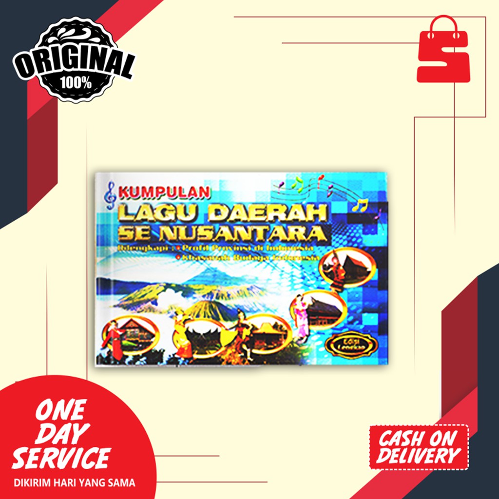 Jual BUKU KUMPULAN LAGU DAERAH SE NUSANTARA (MAP PLUS) | Shopee Indonesia