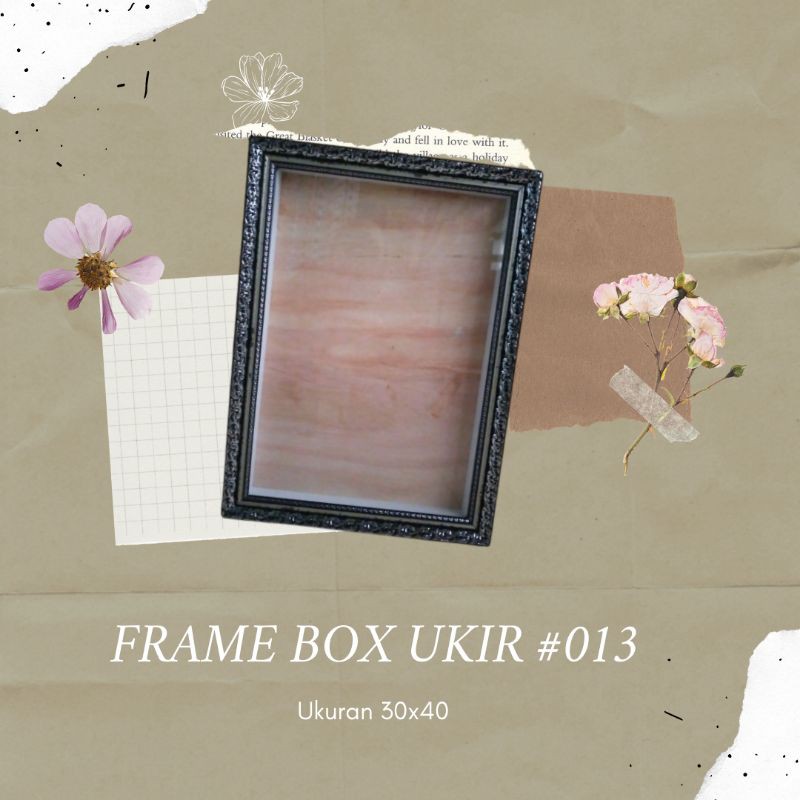 FRAME BOX | FRAME MAHAR | FRAME 3D | PIGURA 3D | PIGURA MAHAR SILVER