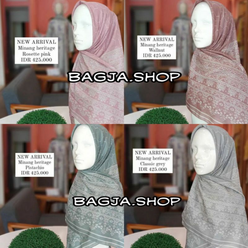 New Minang Heritage Scarf Ria Miranda Minang Memoria