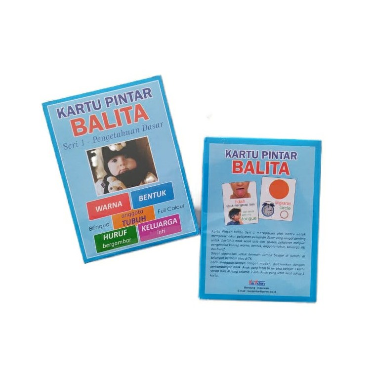 TweedyToys - Flashcard Kartu Pintar Balita Seri 1 Murah