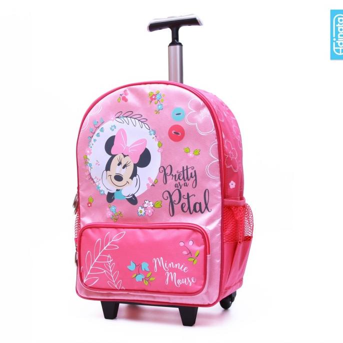 Minnie Mouse Pretty Trolley 16"-Adinata / Tas Roda / Tas koper / Troli