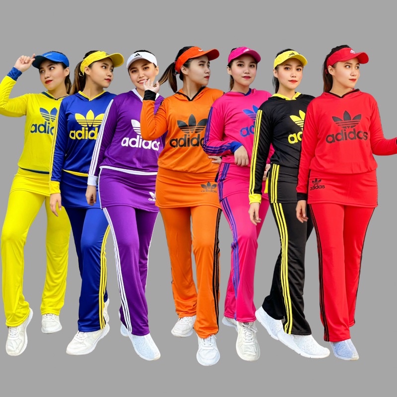 Setelan Olahraga Panjang Rok Training Muslim Hijab Set Senam Stelan Rok Sablon
