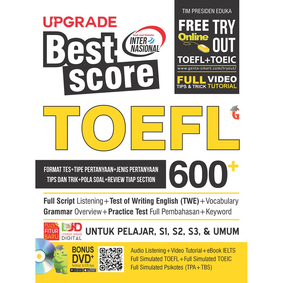 Kunci Jawaban Structure Buku Toefl Best Score 600 ...