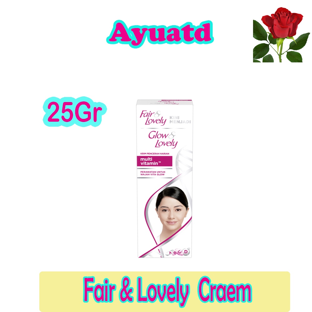 Fair &amp; Lovely Cream Wajah Multivitamin 25 Gr