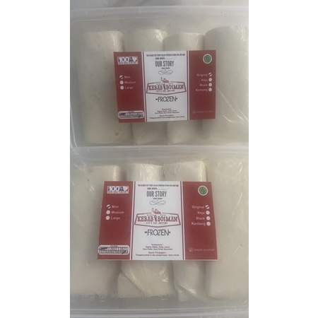 KEBAB Mini Full Daging BOSMAN isi 8pcs