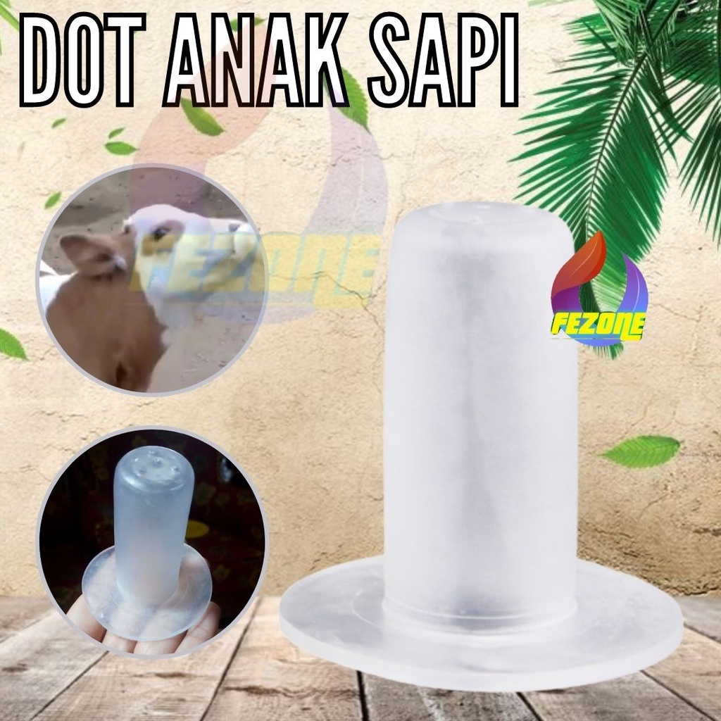 Dot Pedet Anak Sapi Kuda Kerbau Silikon Silicone Dot Hewan Ternak FEZONE