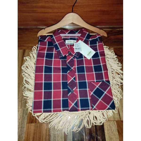 Kemeja Cole Lengan Pendek