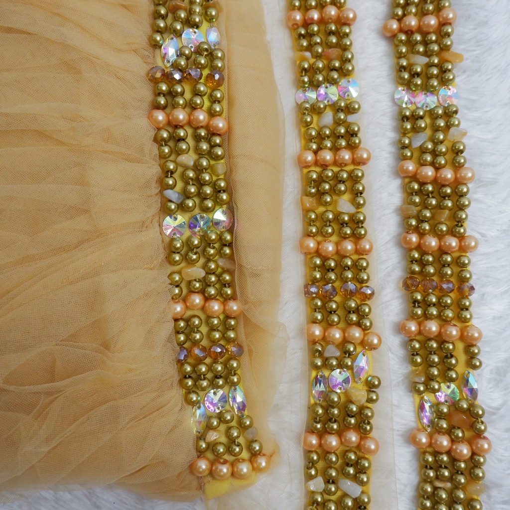 Set Veil Mutiara Susun Slayer Mutiara Susun gold